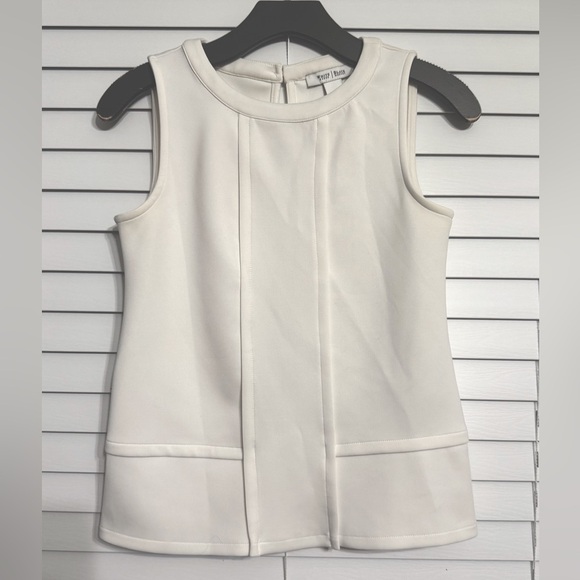 White House Black Market Tops - White H. Black M. off white Top stretch comfy Size XXS